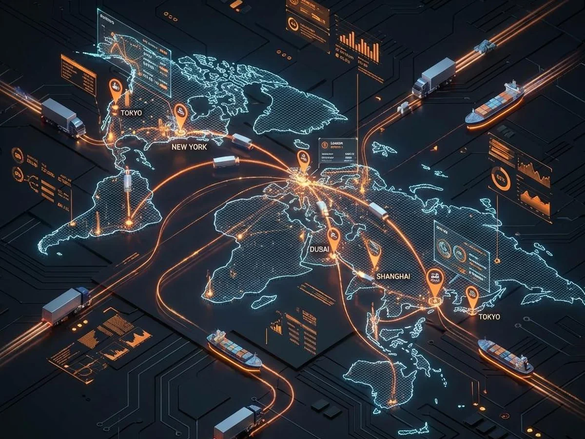 Global maritime and logistics network
